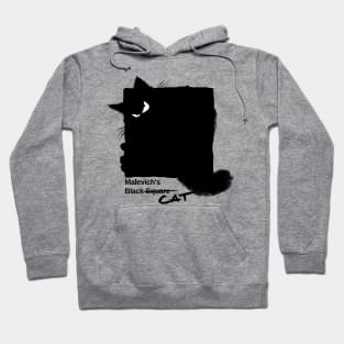 Malevich's Black Cat Hoodie